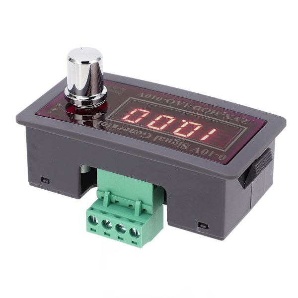 0‑10V justerbar signalgenerator PLC Frekvenskontrollmåler Signalspenningsgeneratormodul 15‑30VDC