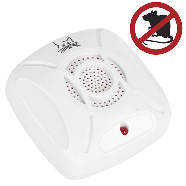 Hushållsmus Expeller Ultraljud elektronisk gnagare Repeller Pest Repellent Control 220Vvit CN-kontakt