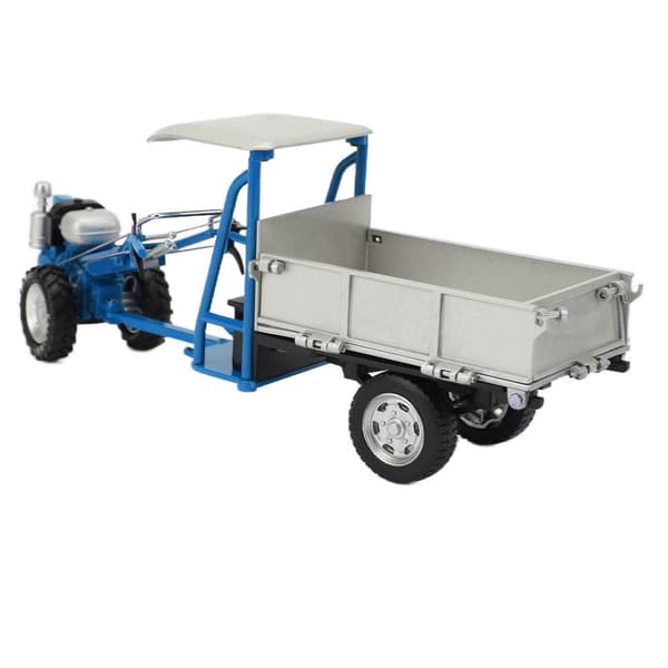 1/16 Simulering Landbruksgående Traktor Legering Statisk Landbrukstraktor Modell Leke for Barn Blå