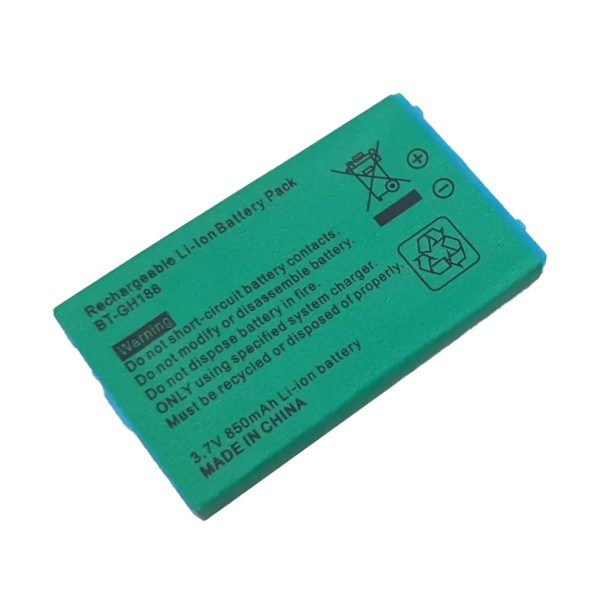 Batteripakke for GBA-utskifting 850mAh litium-ion batteri med skrutrekker for GBA SP spillkonsoller 3,7V