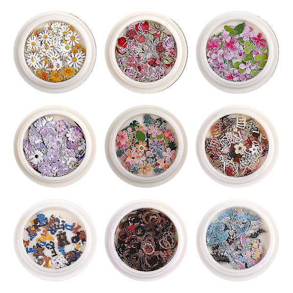 Sekvensblomster Dekaler for DIY Dekorasjon Stil 3