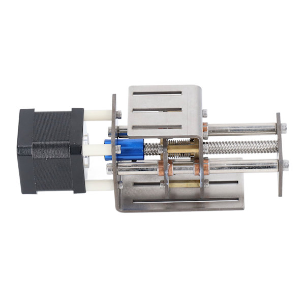 CNC Z-axlar Glidbordsset 100 mm slaglängd DIY Sliver Stabil liten transmissionsmodul Linjärstegsställdon 12V