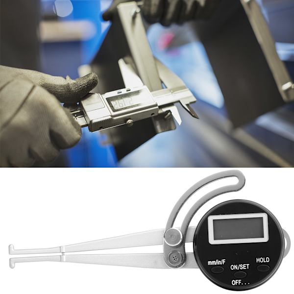 Elektronisk digitalt indre skydelsesmåler 12,7~165 mm x 0,1 mm indre diametermåler