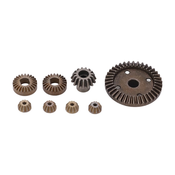 8st aluminiumlegering differentialväxelsats RC biluppgraderingsdelar för WL 1/18 A959 A979 A969