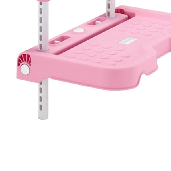 Fodstøtte til Børn Foldbar Spædbørns Bilsikkerhedssæde Fodstøtte Pedalstøtte Fodbræt til Baby Pink