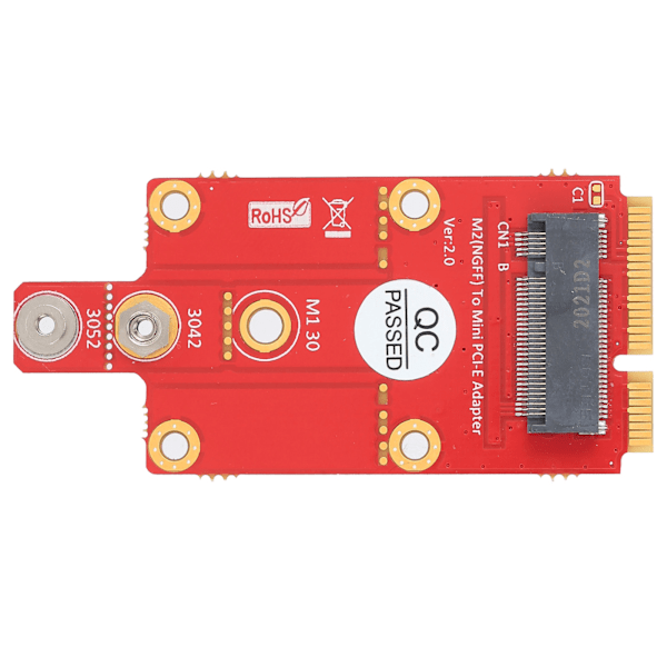 【NX】M.2 Key B til Mini PCIE Adapter Konverter Modul PC Laptop Desktop Computer Tilbehør