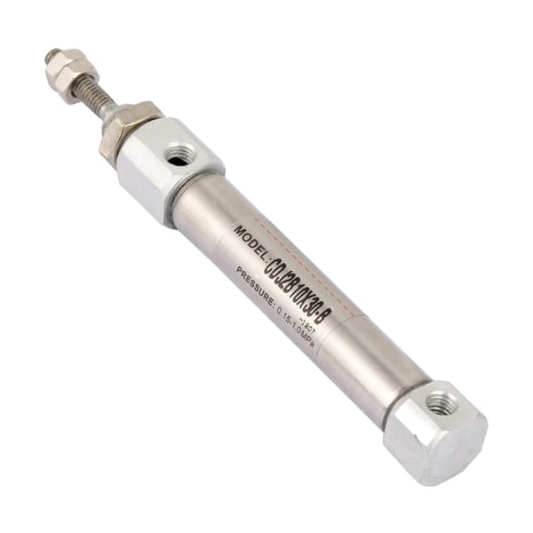 CDJ2B10-30B 10 mm diameter 30 mm slaglengde Dobbeltvirkende pneumatisk luftsylinder i rustfritt stål