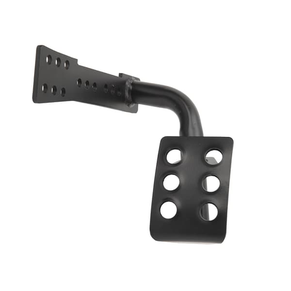 Fotstøtte for venstre side, Kick Panel, Stål, Svart, Førerside, Død Pedal for Wrangler JK Unlimited 2007 til 2018