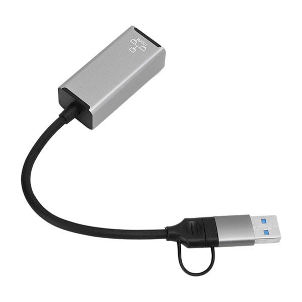 Gigabit Ethernet -sovitin Ammattimainen vakaa USB-verkkoadapteri Windowsiin