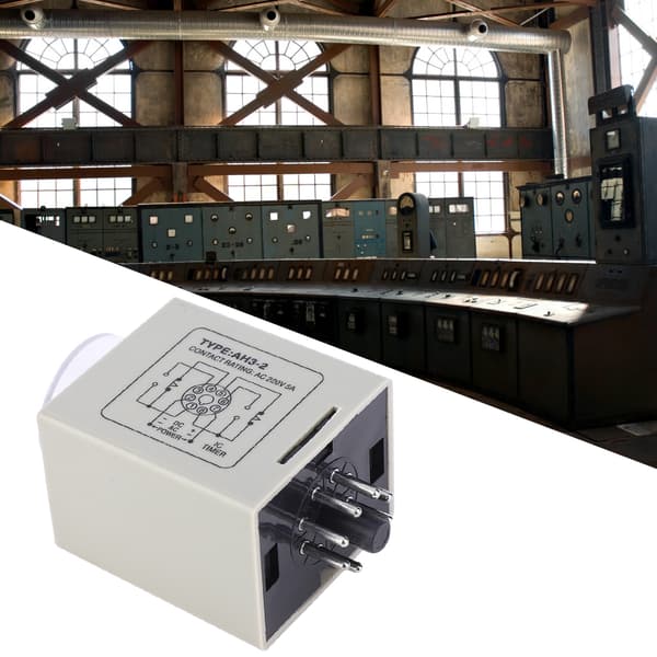 【NX】AH3-2 Tidsrelæ Mini Forsinkelsescontroller Timer AC 220V til Automatisk Kontrolsystem 60S