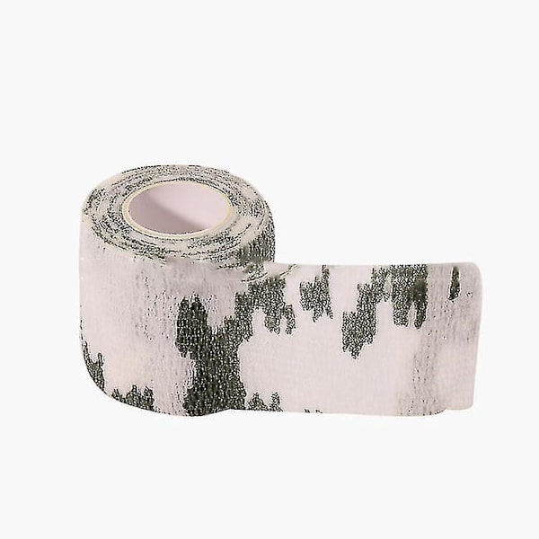 Elastisk Udendørs Camouflage Tape 2.5cmx4.5m - Selvklæbende Sportsbandage