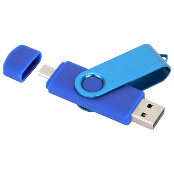 USB Stick Pendrives U Memory Unit USB2.0 Flash Drive Computer Tilbehør OTG CW10040 Blå32GB