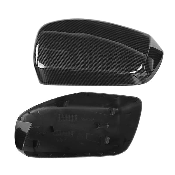 【NX】2st Backspegelkåpa Kolfiberstil CWBWM12RPLMT Passar för E60 E61 E63 E64 0308