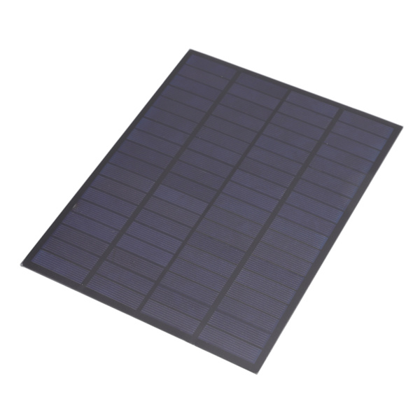 18V 5W polykristallinen mini-aurinkopaneeli ulkokäyttöön kannettava epoksi aurinkopaneelilaturi DIY-aurinkokäyttöisille nurmikonvaloille