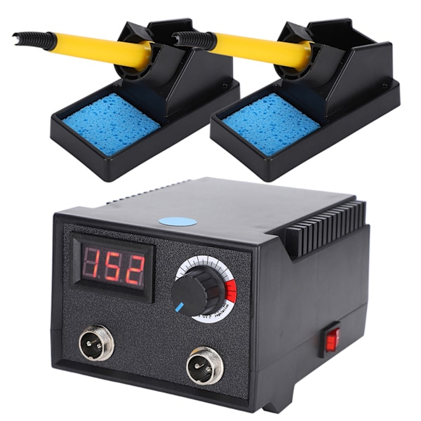 Justerbar Pyrografisett med Digital Display Trebrenning Craft Maskin for Lær, Kalebasser, Tegning US Plug 110V