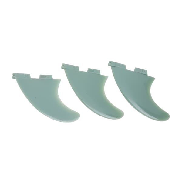 【NX】3 stk. Surfbræt Halefinne Glasfiber Paddle Board Fin Udskiftning Grøn Surftilbehør
