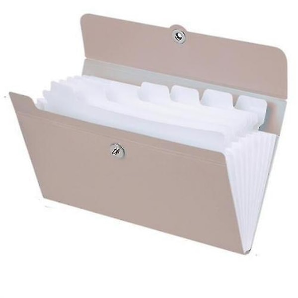 A5 Organizer Box - Pappersdokumentmapp warm gray