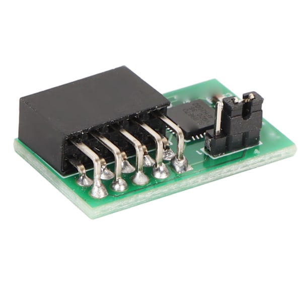 TPM 2.0-modul SPI-gränssnitt Vertikal Stabil Hög säkerhet 9670 Chipset 10Pin SPI-modul för SuperMicro AOM TPM 9670V S