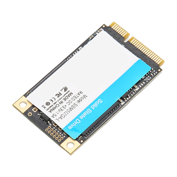 MSATA SSD 500MB/S Leshastighet 450MB/S Skrivehastighet Høyhastighets 3D TLC NAND SATA 3.0 SSD M.2 SSD for stasjonære datamaskiner Nettbrett 512GB