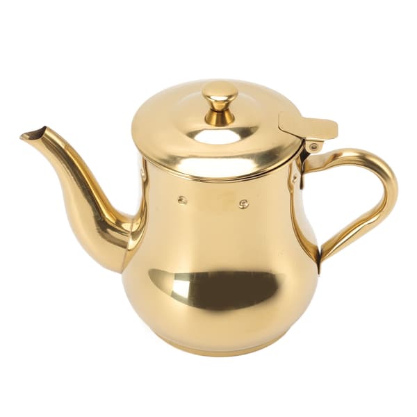 500 ml kaffe te kedel rustfrit stål krydderier indeholdende tekande Kompatibel med kaffe køkken guld