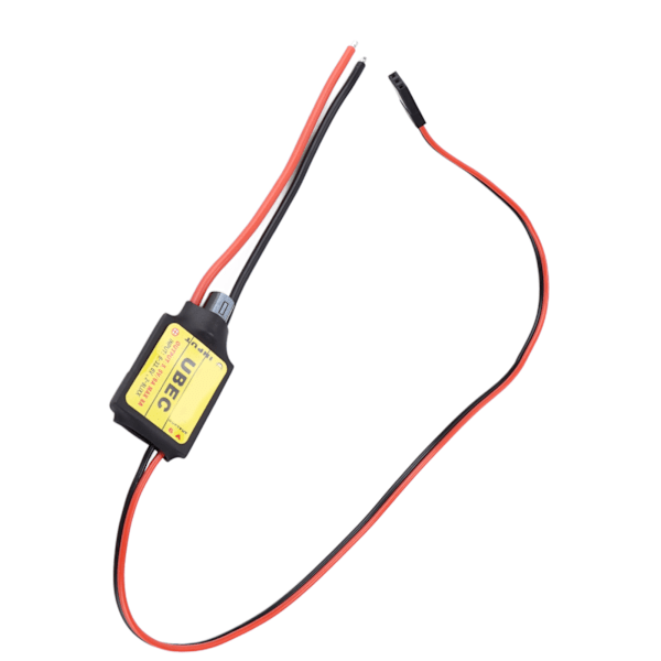 RC Fly ESC 6A Stabil Effektiv Rask Hastighet Reduserer Varme Beskyttelsesfunksjon RC Fly Tilbehør 5.5V