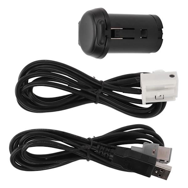 Stereoadapter USB-kontakt Tilkoblingskabelsett Erstatning for Peugeot 206 207 307