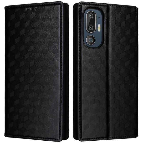 Puhelinkotelo HTC U24 Pro 5G -nahkakotelo Black HTC U24 Pro 5G