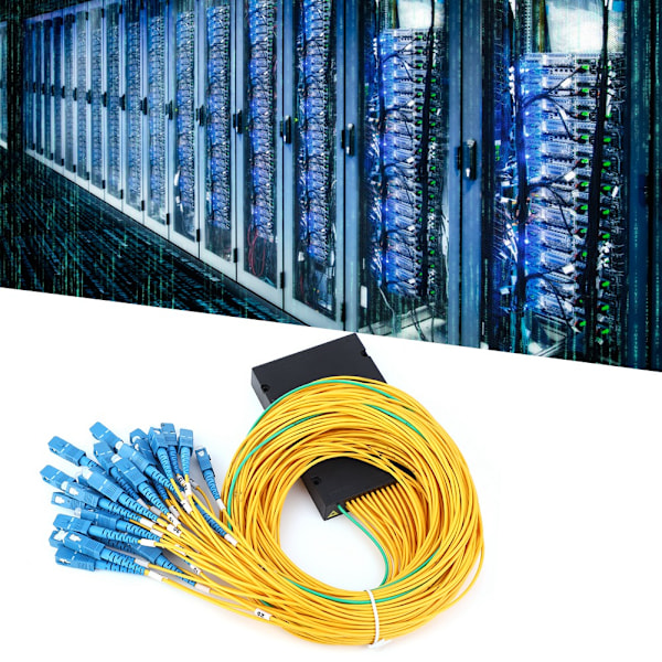Singlemode fiberoptisk splitter 1x32 PLC splittermodul med SC/UPC-grensesnitt