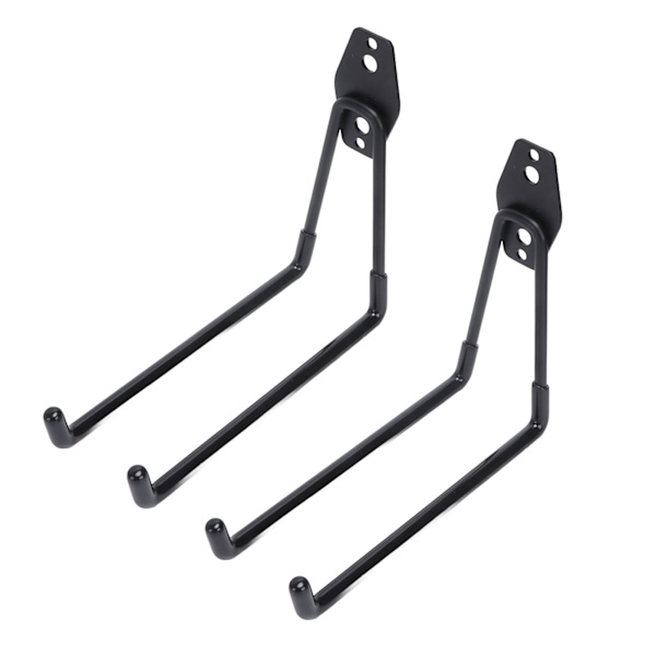2st Garagekrokar Multifunktionsväggfäste Garageförvaringshängare med 2 krokar Stil A 16,5 cm / 6,5 tum