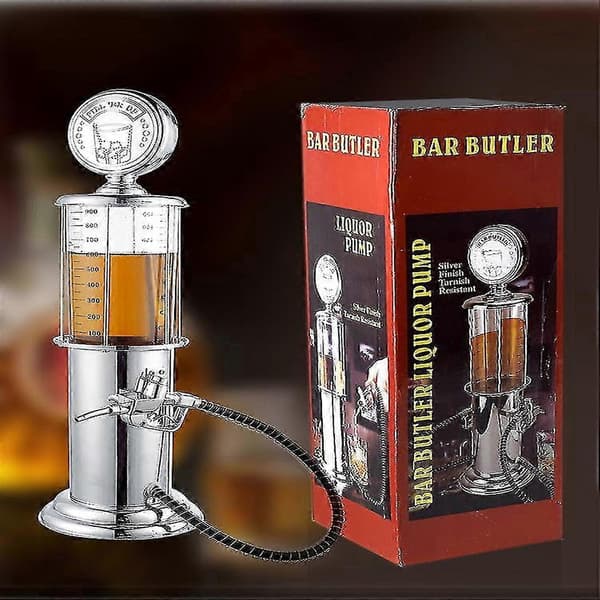 Retro Nostalgi Kromdesign Drikkedispenser, Bartrykpump, Med Pumpslange Til Fester, Drikkedispenser, Øldispenser, Ølsøjle, Fester