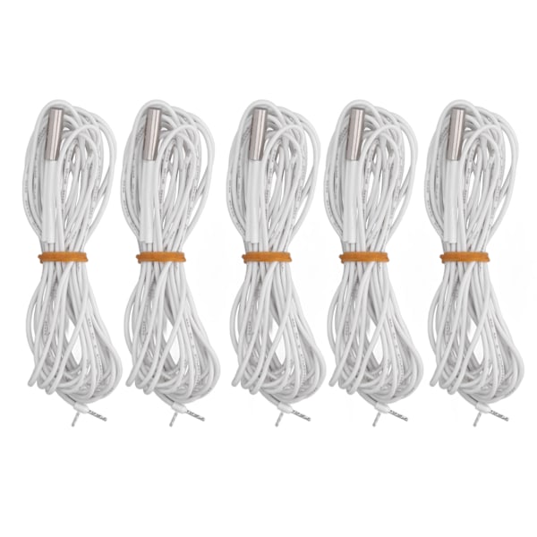 5 ST 24V 60W varmepatron udskiftning af rustfrit stålhoved varmelegeme 3D-printer tilbehør 1 meter / 3,3 fod