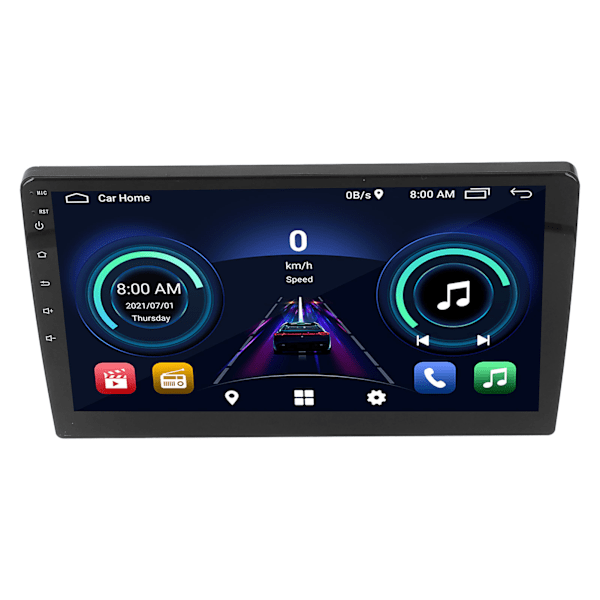 10 tommer Bil Navigation DVD CD-afspiller Lydmodtager Bluetooth 5.0 Universal til Android 10.1 System