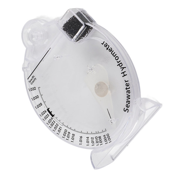 Havshydrometer Salinitet Specifik vikttest Saltvattenkoncentration Akvariumtestverktyg (HD T H018)