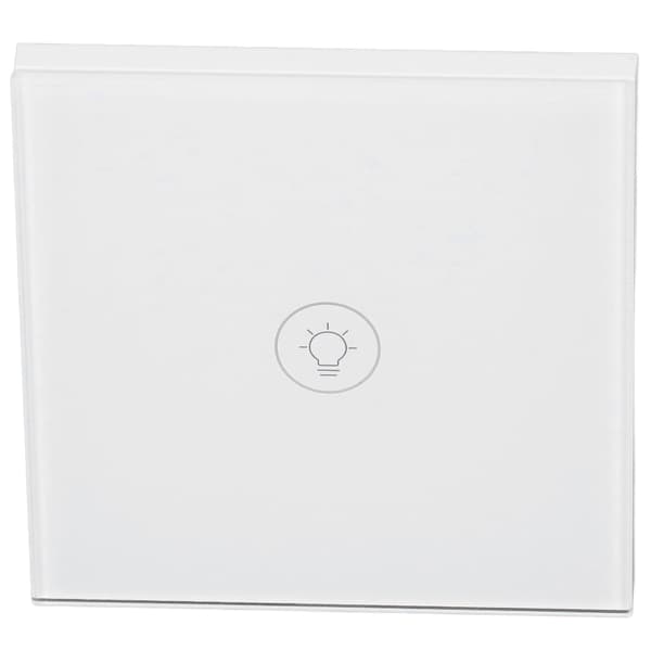 Smart Light Switch Trådlös fjärrkontroll Pekskärm Panel Timing Funktion Vägg Touch Light Switch Kompatibel med vardagsrum
