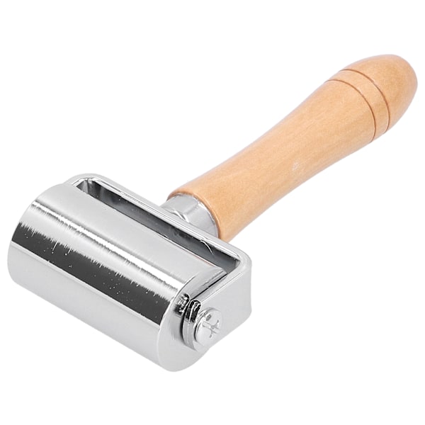【NX】Lær Roller Press Edge Håndarbeid Bindemiddel Lim Led Carving Tools DIY Tilbehør 60mm