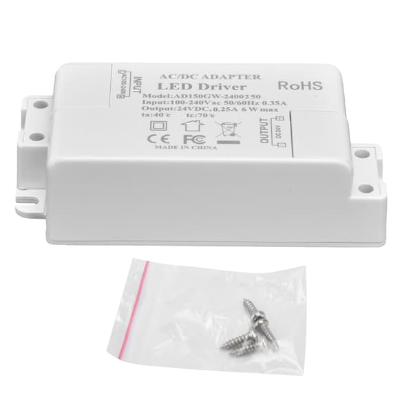 LED-driver AC- og DC-vandtæt strømforsyningstransformator Kompatibel med lavspændings-LED-lamper