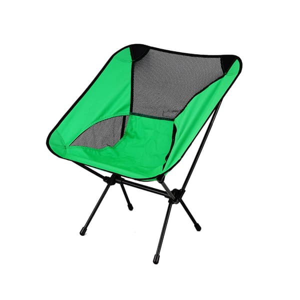 Bærbar Foldbar Stol Letvægts Aluminium Legering Børnestol til Udendørs Camping