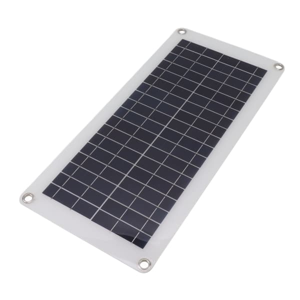 Solpanel Kit Polykrystallinsk 100A Controller 10W 18V Solcellepanel med Batteriboks Pumpe til Bilcamping