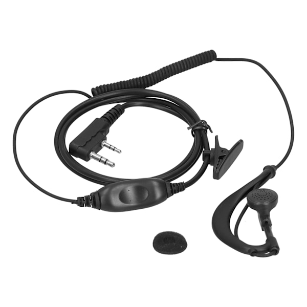Walkie Talkie hörlurar PTT Design för Kenwood THG71E/K2/K2A/K2E/K2ET/21/21AT/21BT/22