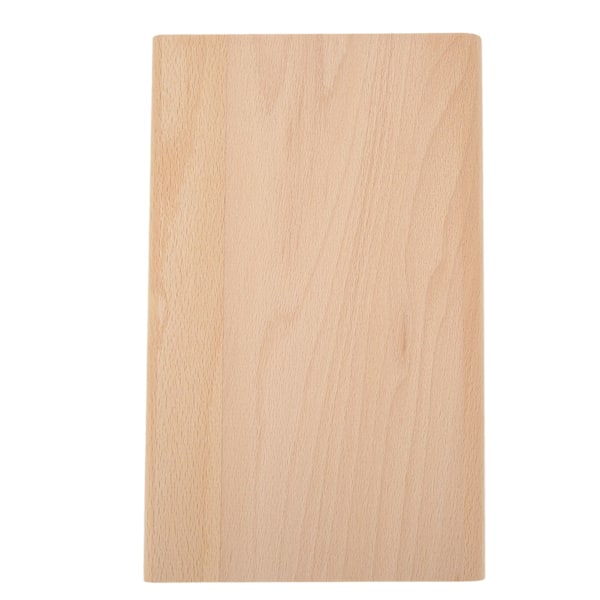 Slipkloss Bokträ Ergonomisk Design 250x150mm DIY Trä Läderhantverk Slipkloss för Intern Polering Formning