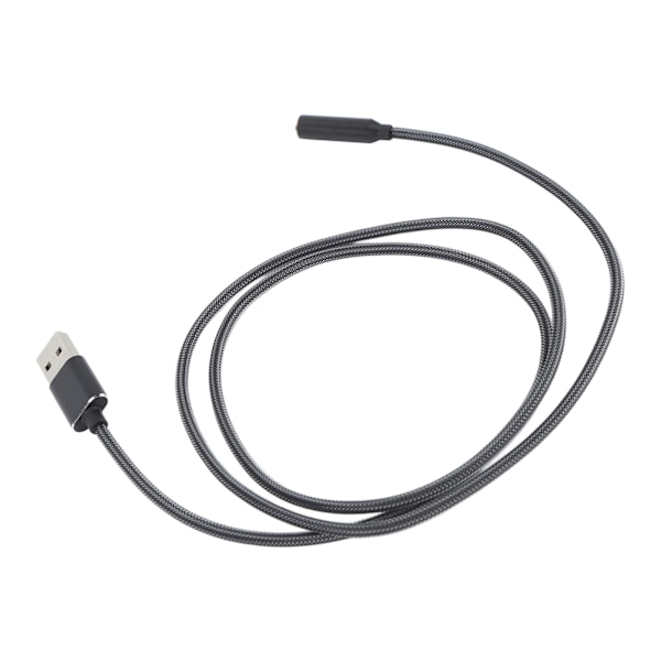 USB Lydkort USB til 3,5 mm Jack Lydadapter Ekstern Stereo Lydkort for Hodetelefoner 4 Kjerne