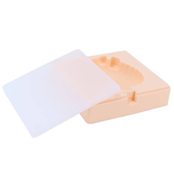 【NX】Silikonisform DIY Ice Bar Maker Barnisbrett holder med pinner OransjeFår
