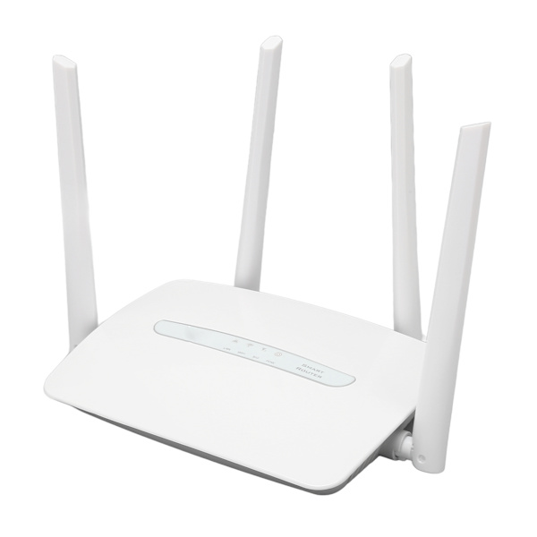 4G LTE CPE WiFi-router med SIM-kortplads Ekstern antenne 150 Mbps Understøtter 32 brugere WAN LAN-port Wifi Hotspot 100‑240V EU-stik