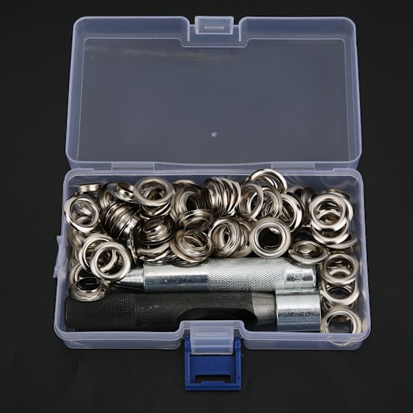 12 mm metallöglor Nitar Mässingsöglor Grommet Kit Skor Väska Kläder Tillbehör12MM