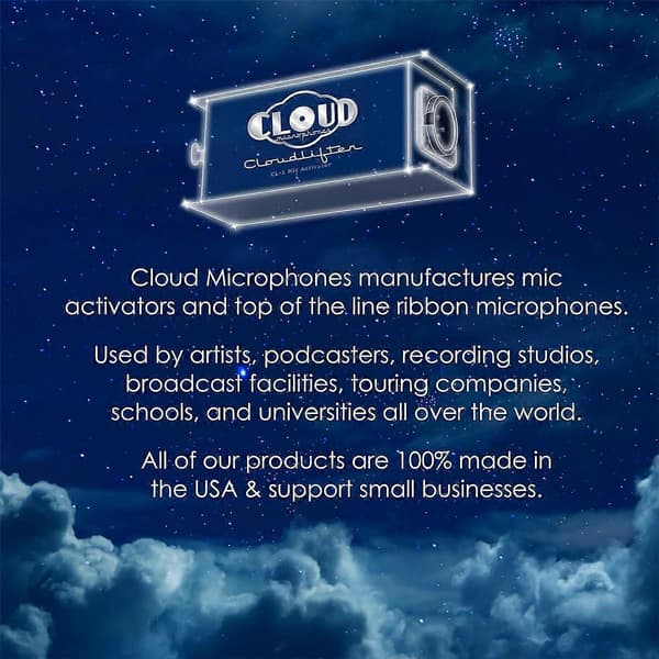 Cloudlifter -1 Mikrofonaktivator - Mikrofonforforsterker As Shown