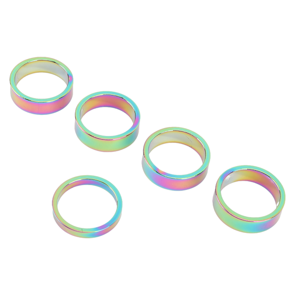 28,6 mm X5410 Pyörän ohjainlaakerin välikappale Alumiiniseos Pyörän ohjainlaakerin välikappaleet Haarukan levy 5 mm 10 mm