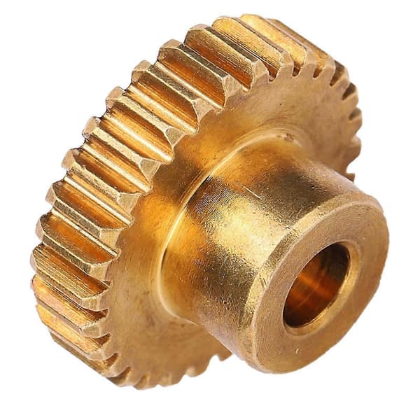 30-tands messinggear med 6 mm centerhul til tilbehør til industrirobotter
