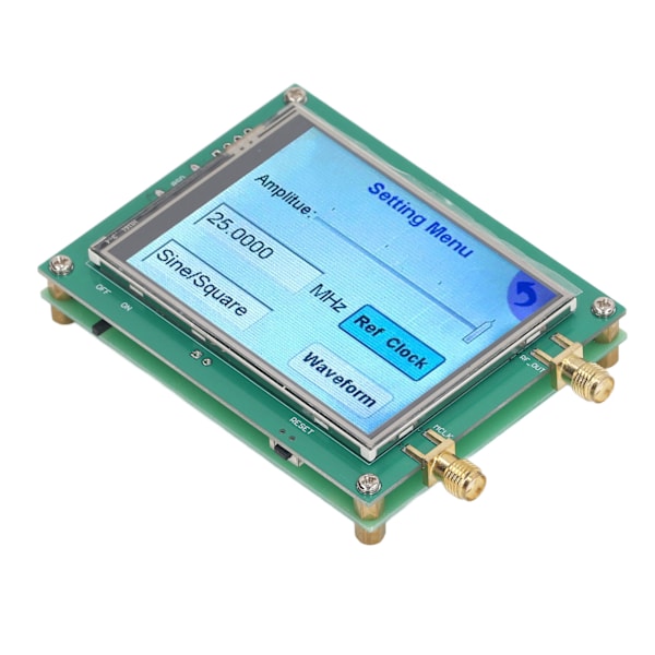 Signalgenerator RF-frekvensgeneratormodul 138‑4400MHz touchskærm ADF4350 med SMA hun-stik