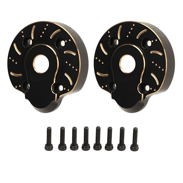 2st Yttre Portal Drive Hus RC Mässing Heavy Weight Täckplåt för Axial Capra SCX10 III AR45P 1/10 Fram Bakaxel