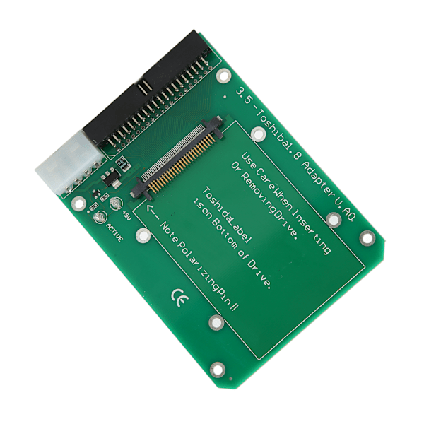 IDE Laptop SSD Adapter Card Professionell PCB 50pin 1,8 tum IDE till 40pin 3,5 tum IDE SSD Converter Adapter Card